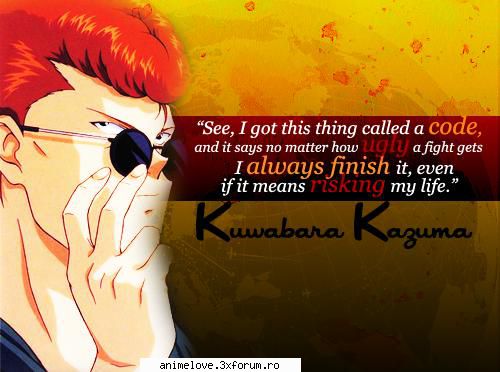 Kazuma Kuwabara - KeykoYume - ღYu Yu Hakushoღ