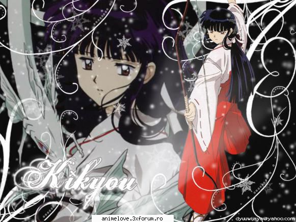e asa de draguta :x:x

1) kikyo