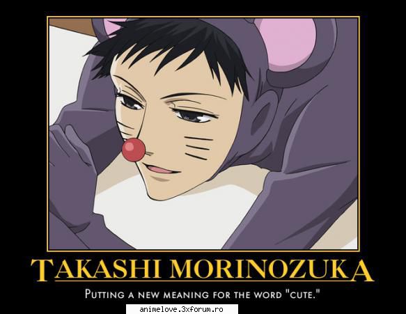 Takashi Morinozuka - Ran-nechan - ♥Ouran High School Host Club